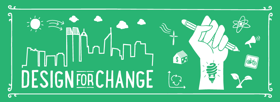 Design for Change - elementos que representam a mudança promovida pelo Design Thinking