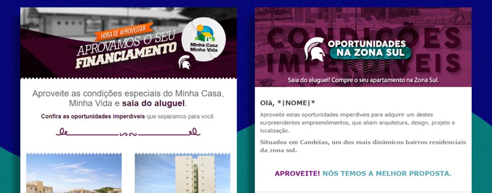 Exemplos de layouts de email - Armando Nogueira